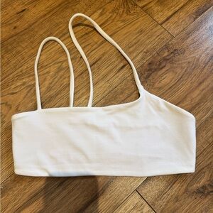 NWOT - lululemon Nulu Strappy One-Shoulder Bra White Size 6